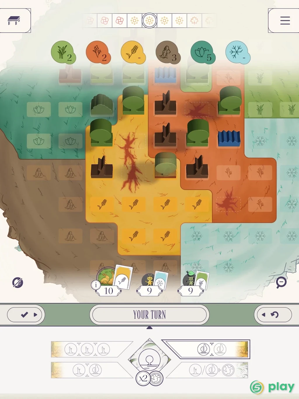 Evergreen: Настольная игра — скриншот 11