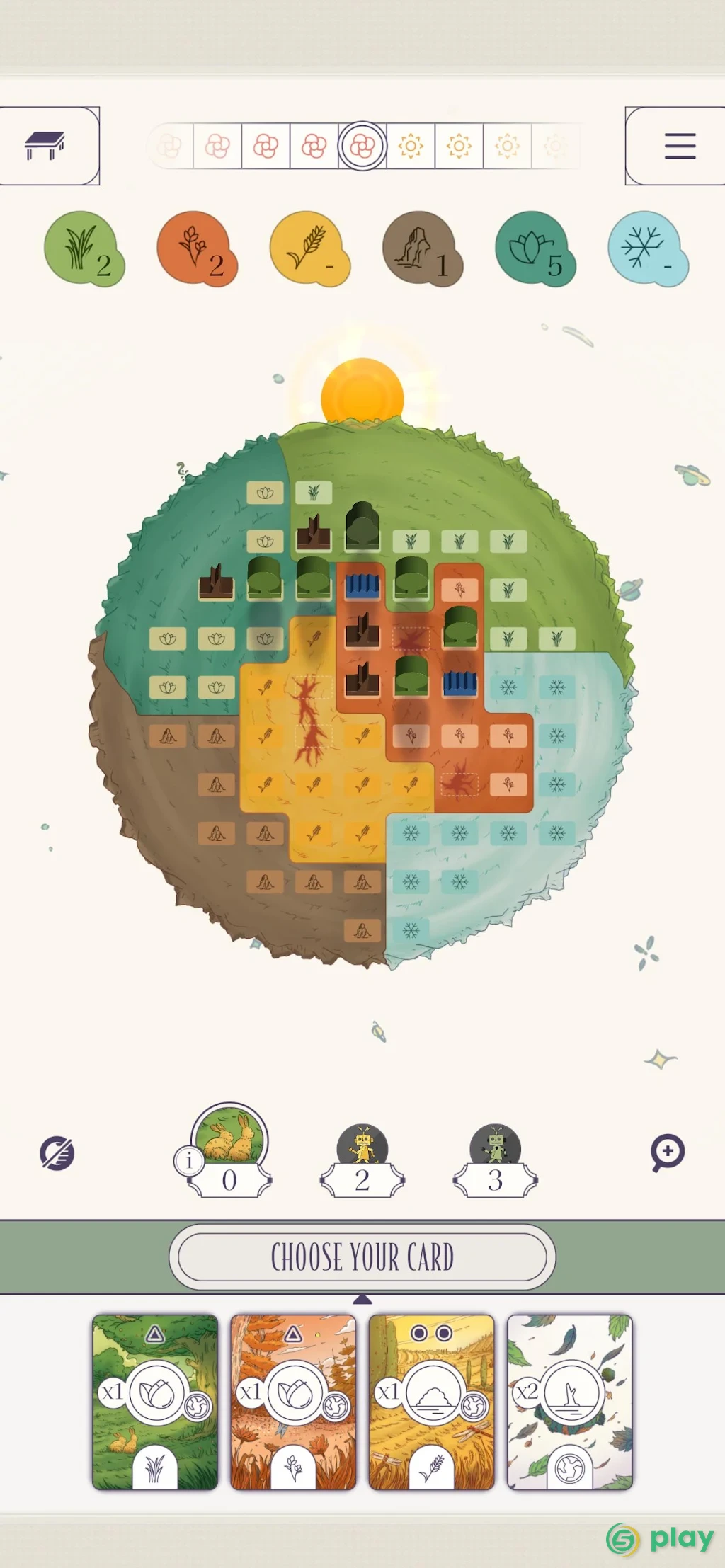 Evergreen: Настольная игра — скриншот 1