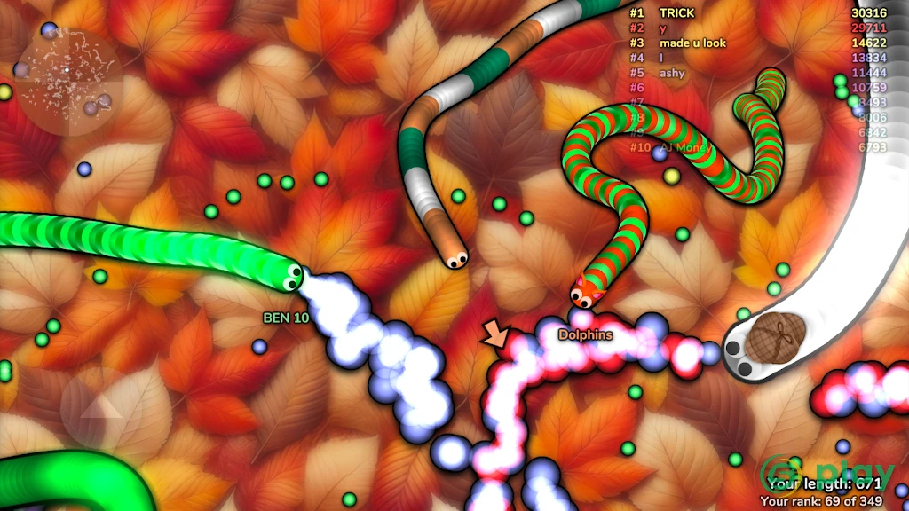 Slither.io — скриншот 2