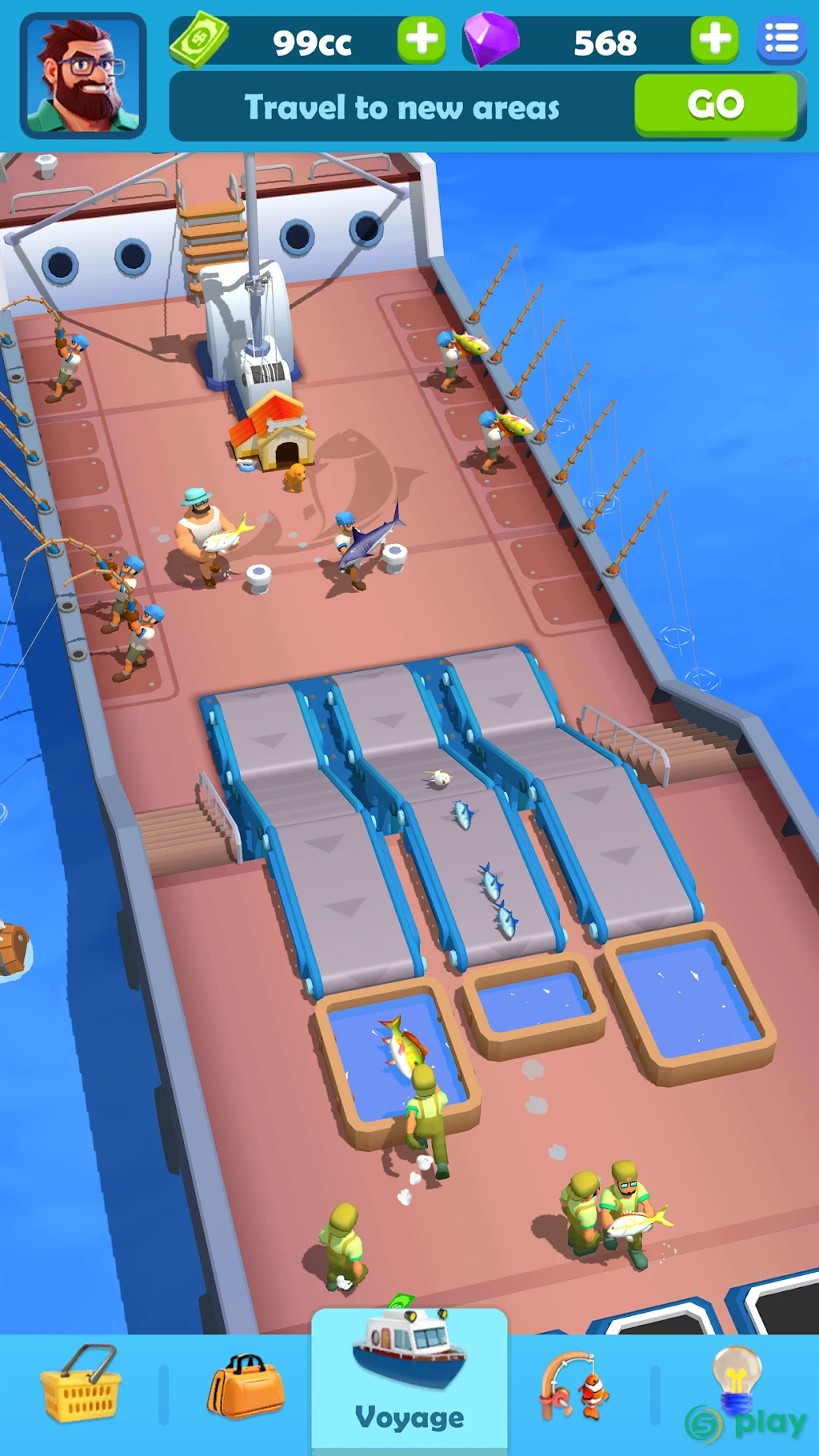 Рыбная лихорадка: Idle Hooked Inc — скриншот 2