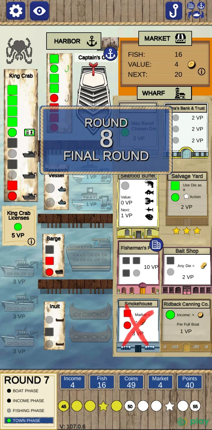 Fleet: Игра в кости — скриншот 7