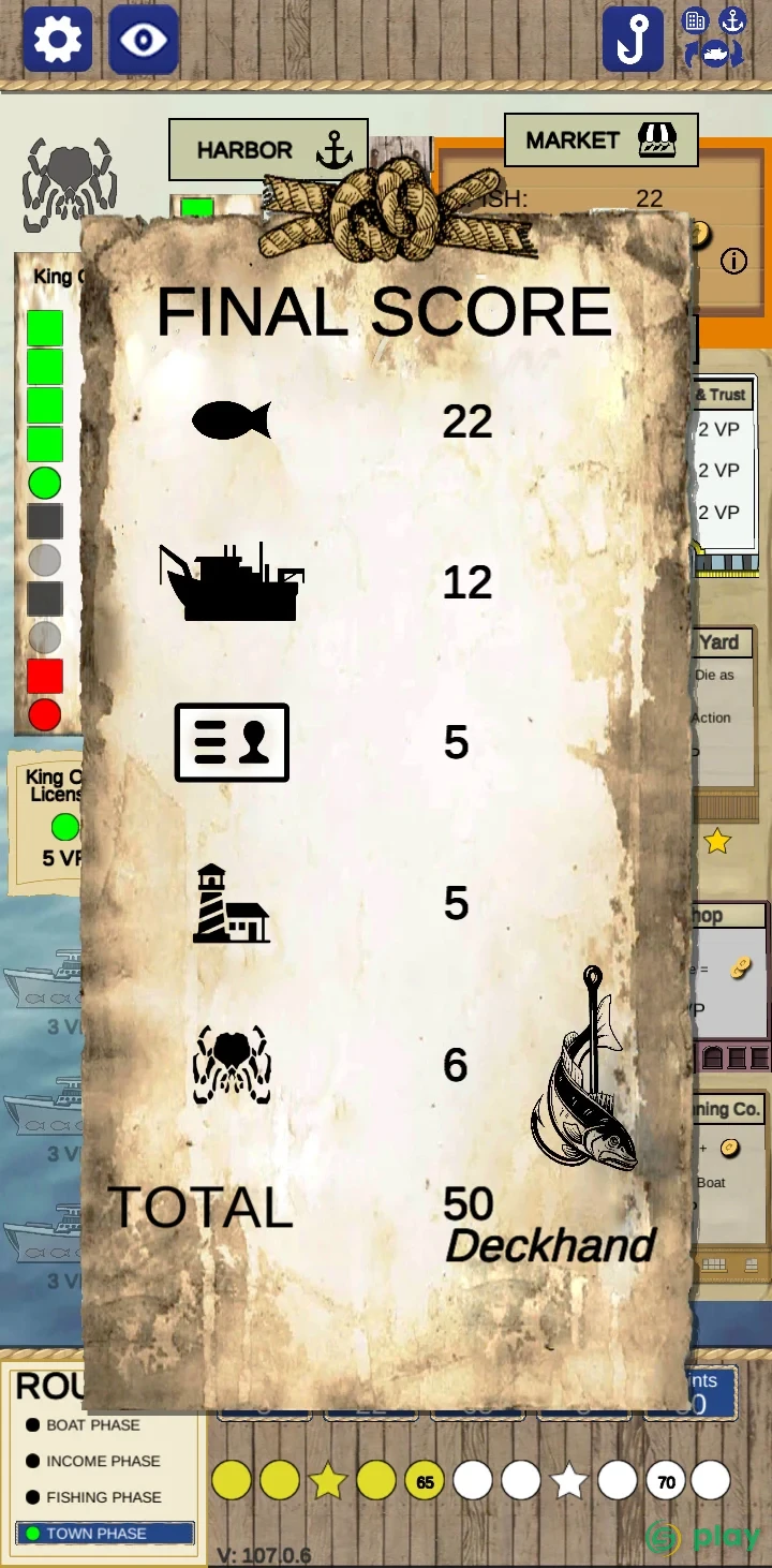 Fleet: Игра в кости — скриншот 8