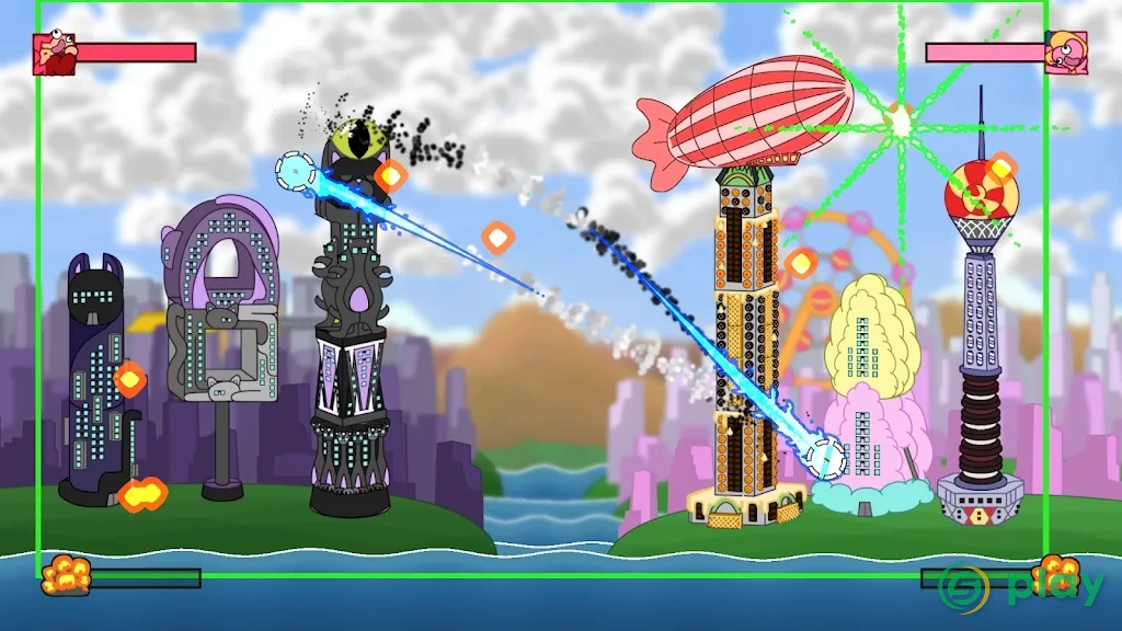 Fly Punch Boom! – Аниме-бои — скриншот 3