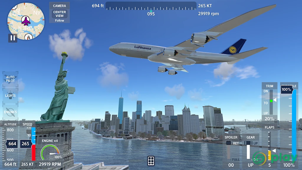 FlyWings 2026 Flight Simulator — скриншот 2
