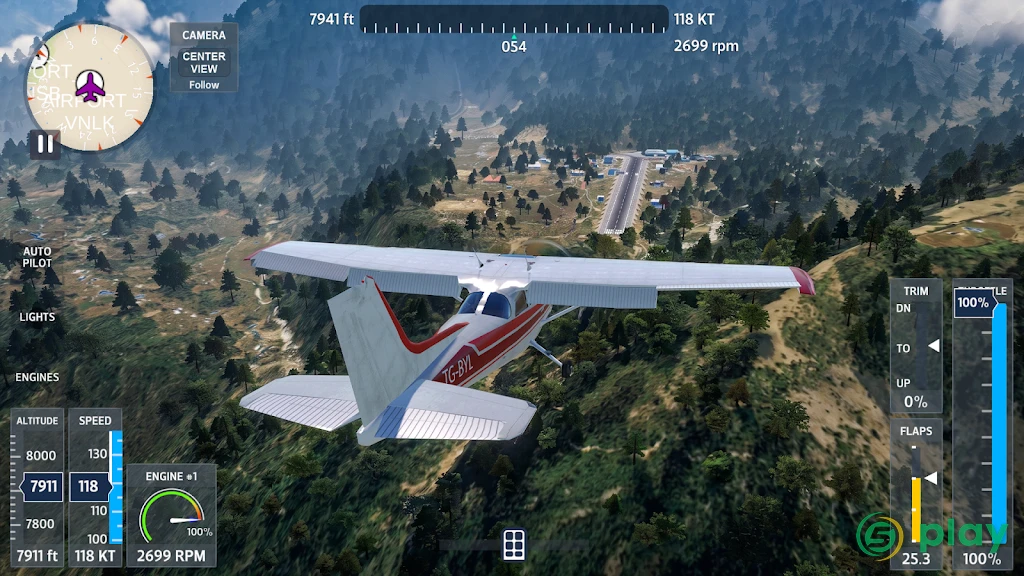 FlyWings 2026 Flight Simulator — скриншот 3