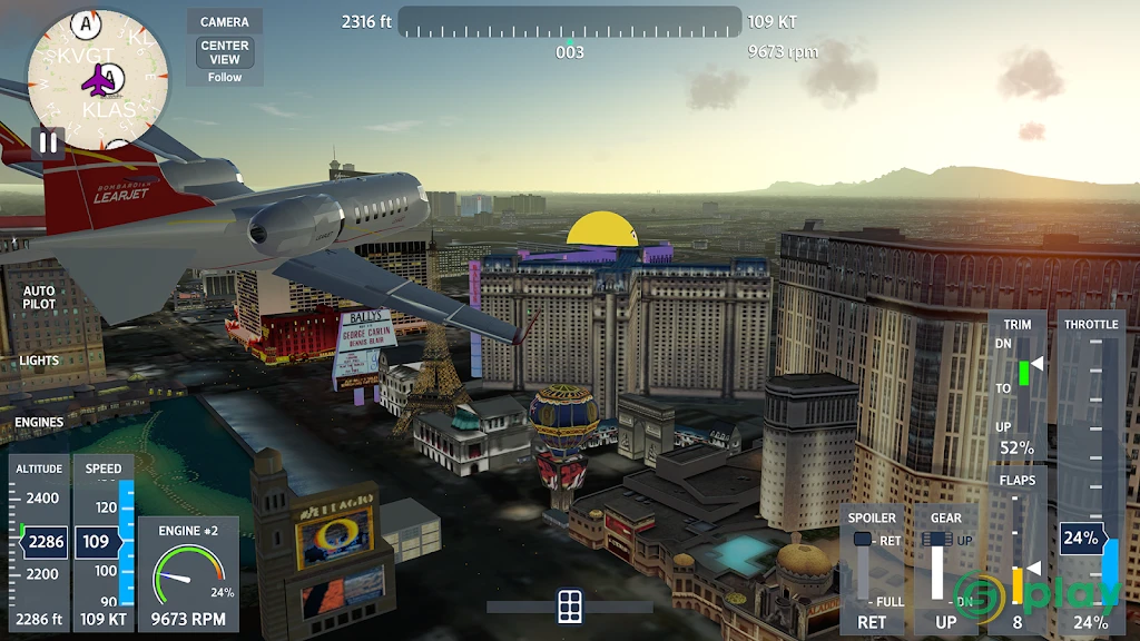 FlyWings 2026 Flight Simulator — скриншот 4