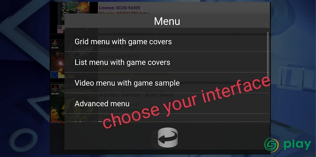 FPse64 for Android — скриншот 7