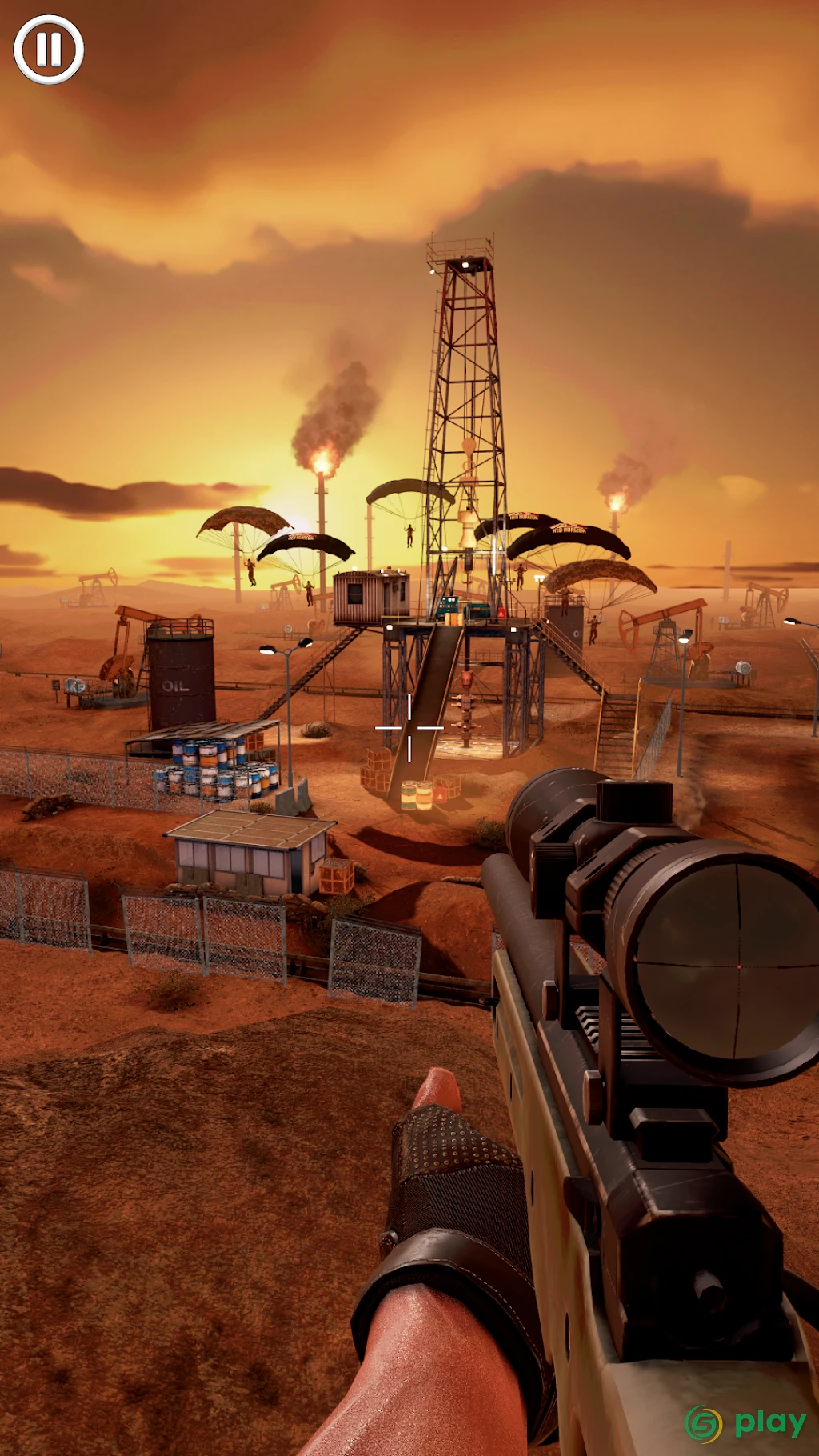 Ghost Sniper: Военный FPS-шутер — скриншот 1