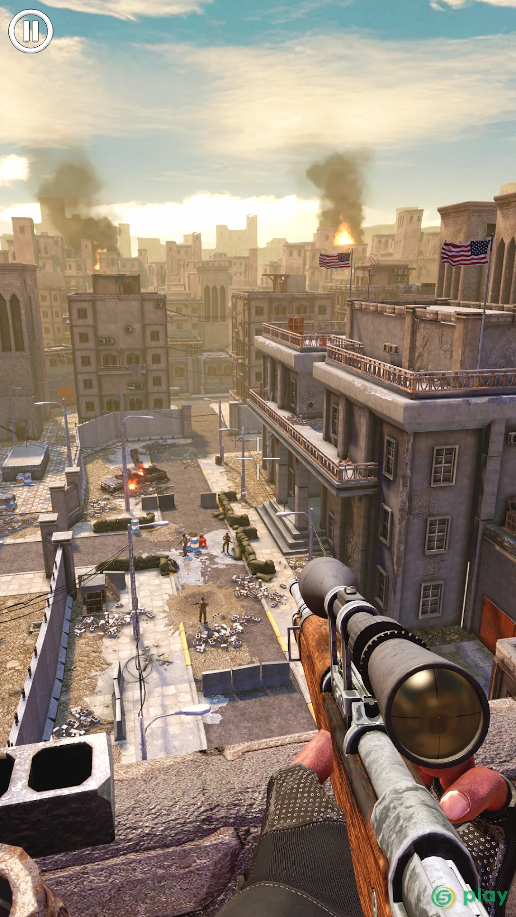 Ghost Sniper: Военный FPS-шутер — скриншот 3