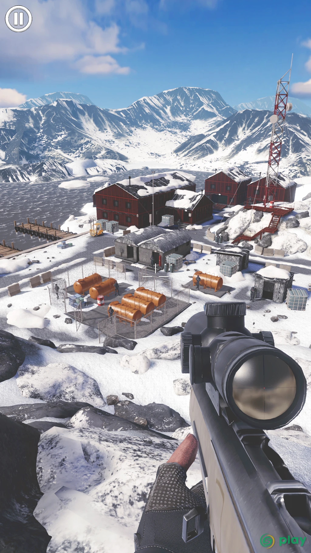 Ghost Sniper: Военный FPS-шутер — скриншот 5