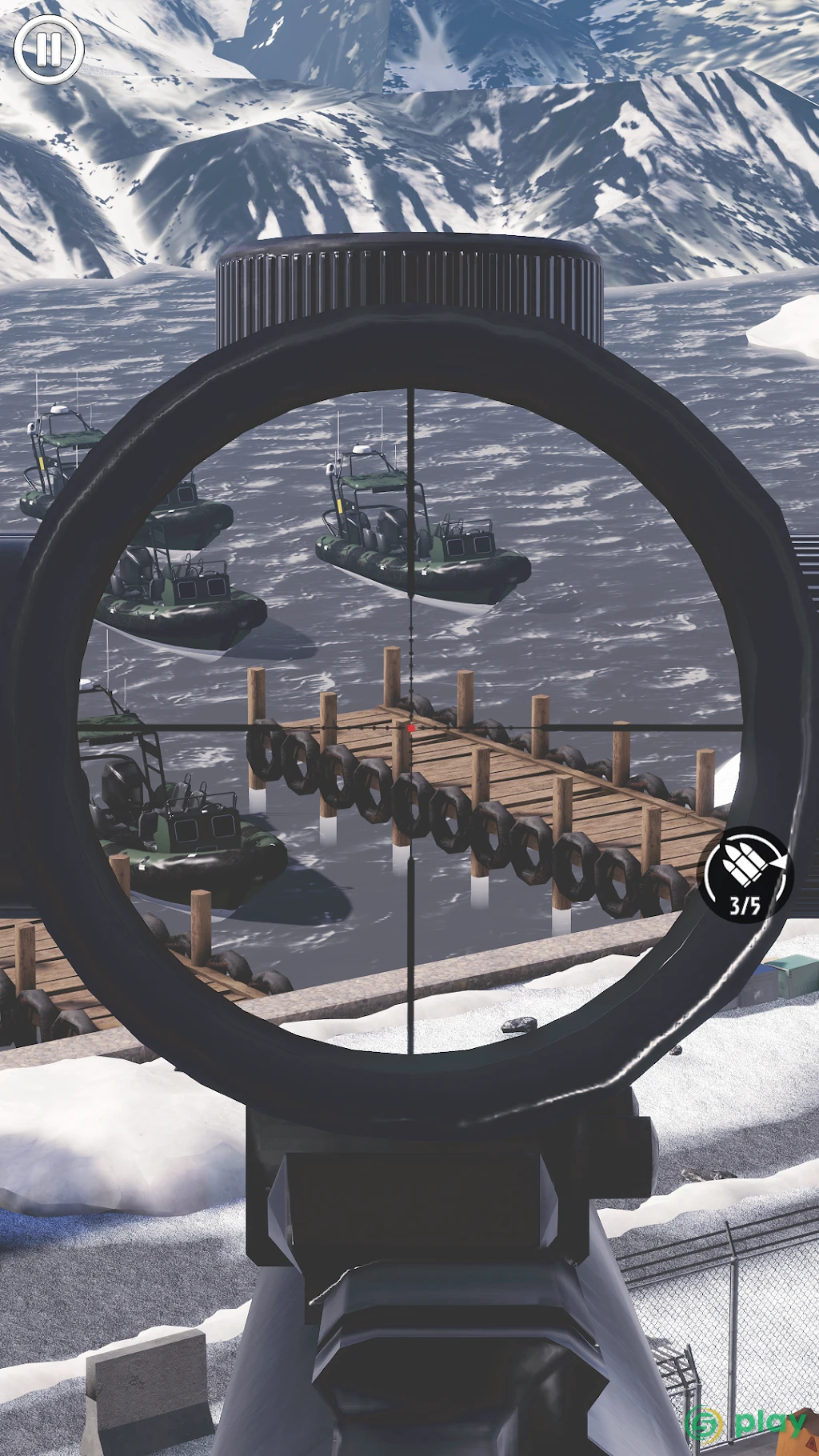Ghost Sniper: Военный FPS-шутер — скриншот 6