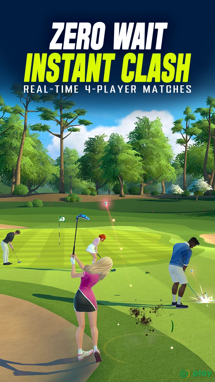 Golf Super Crew — скриншот 1