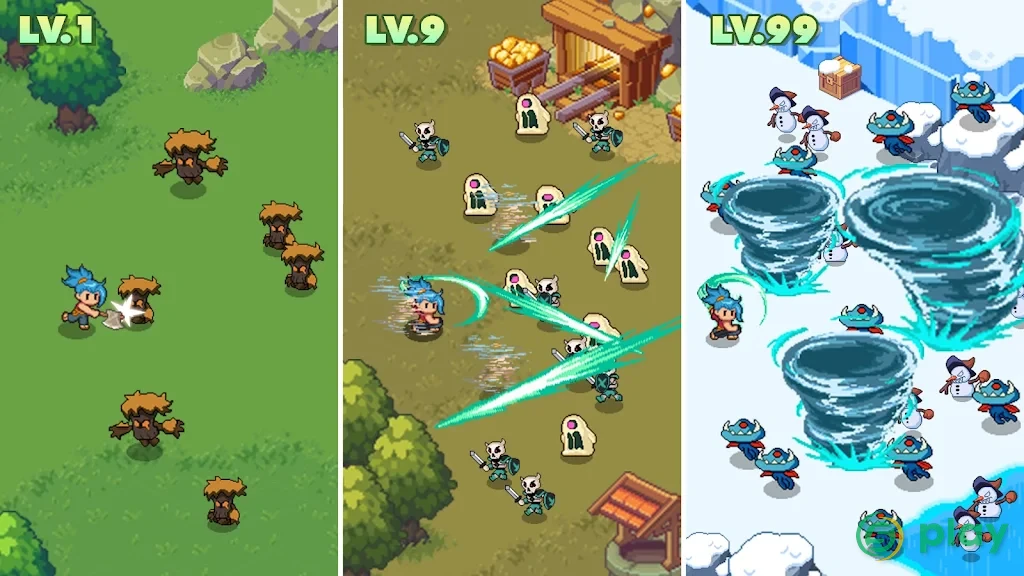 Guardian War: Пиксельные RPG-игры — скриншот 6