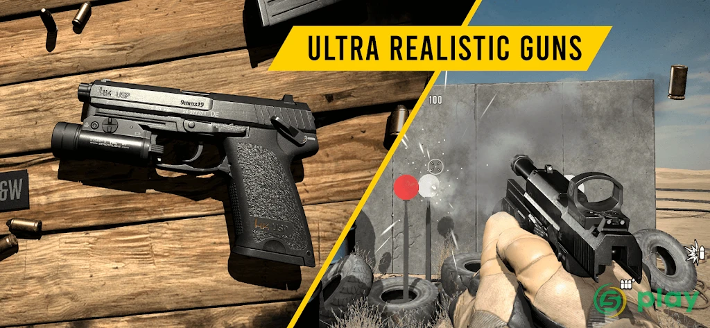 GUNSIM – 3D FPS Стрельба из оружия — скриншот 1