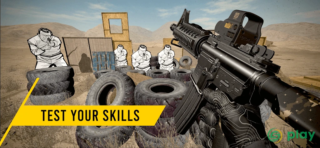 GUNSIM – 3D FPS Стрельба из оружия — скриншот 2