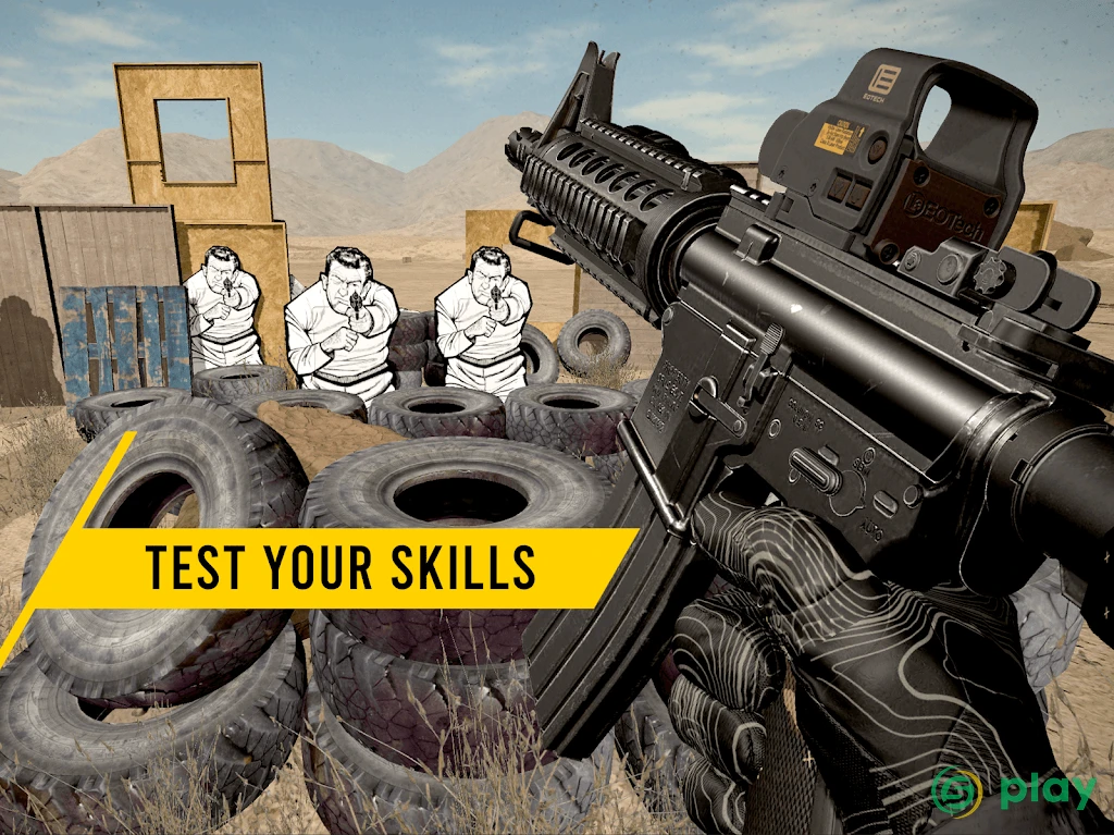 GUNSIM – 3D FPS Стрельба из оружия — скриншот 7