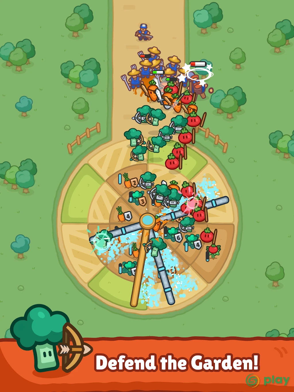 Harvest King: Стратегия Farm TD — скриншот 10