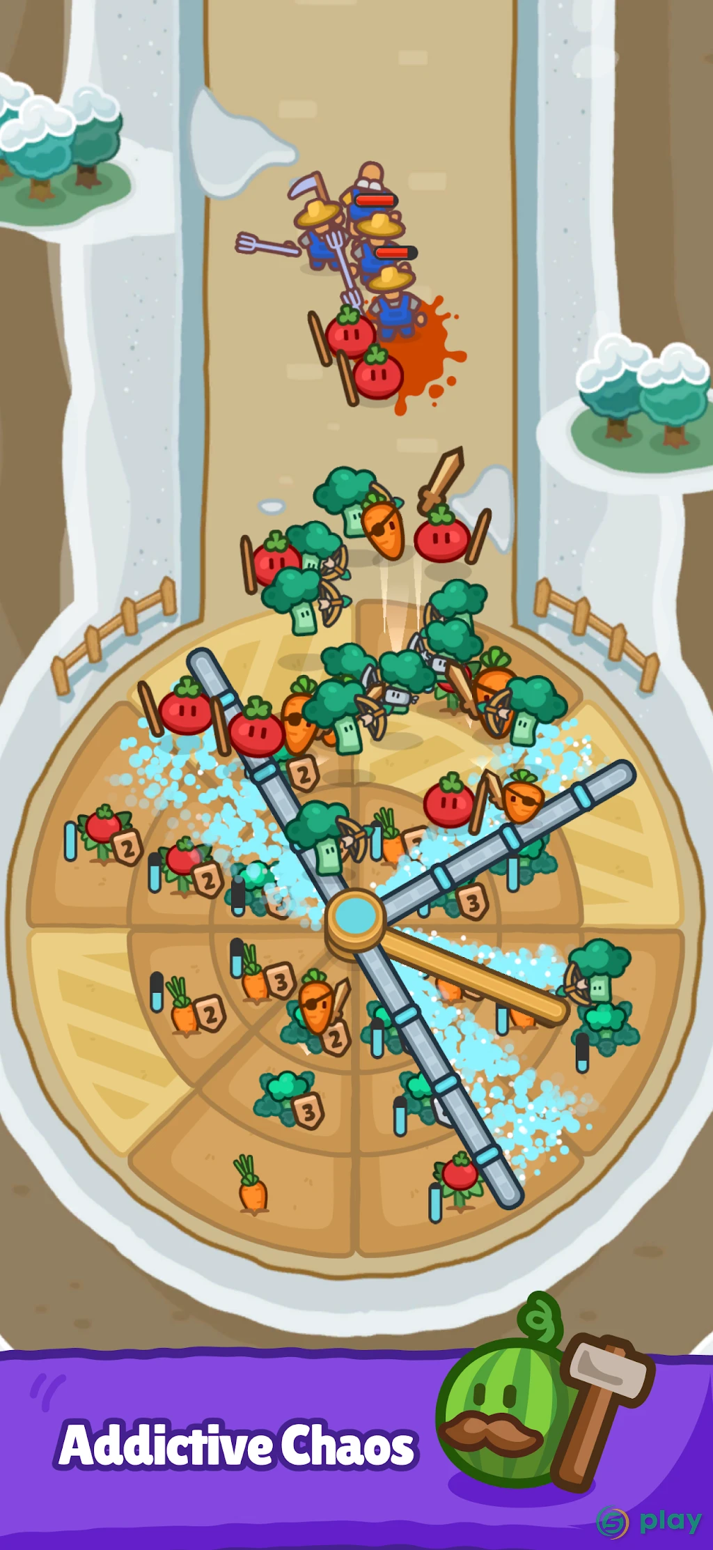 Harvest King: Стратегия Farm TD — скриншот 5