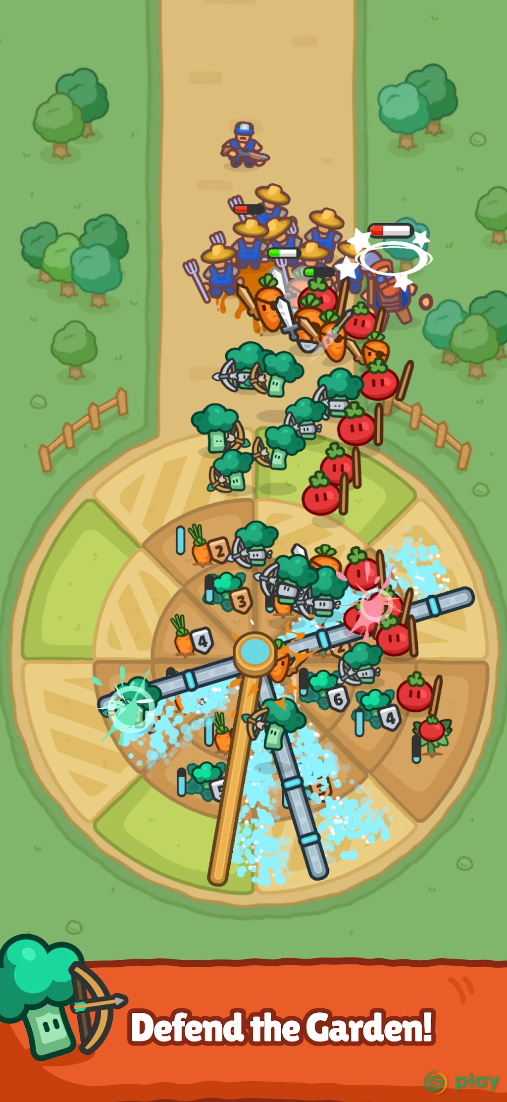 Harvest King: Стратегия Farm TD — скриншот 6