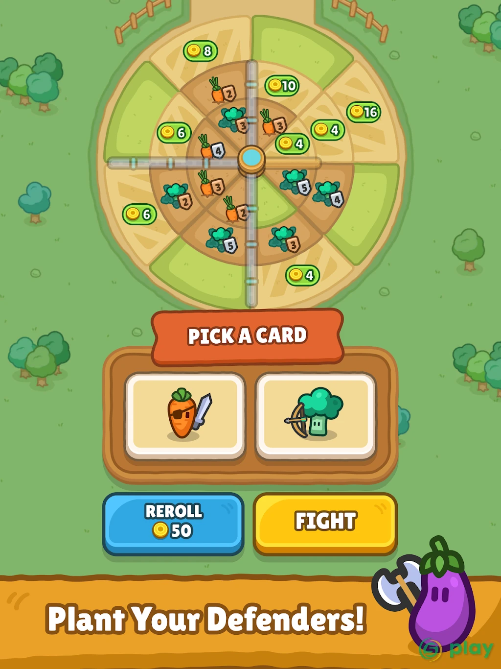 Harvest King: Стратегия Farm TD — скриншот 7