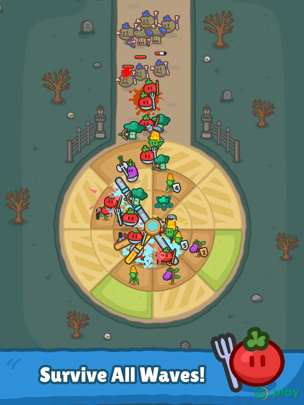 Harvest King: Стратегия Farm TD — скриншот 8