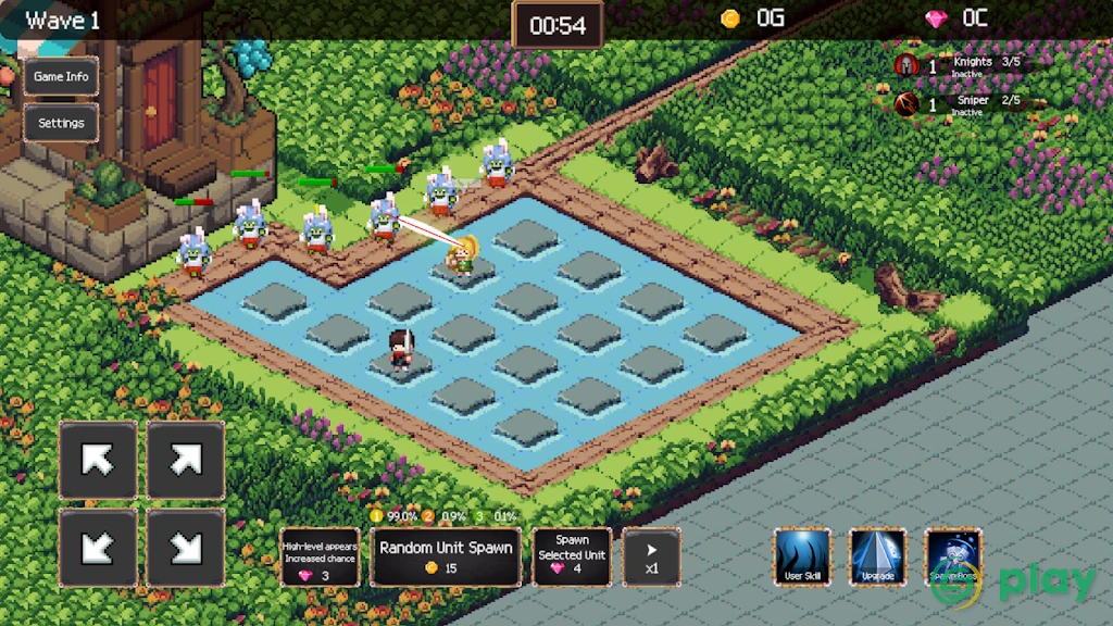 HERO 2048 – Игра защиты слиянием — скриншот 5