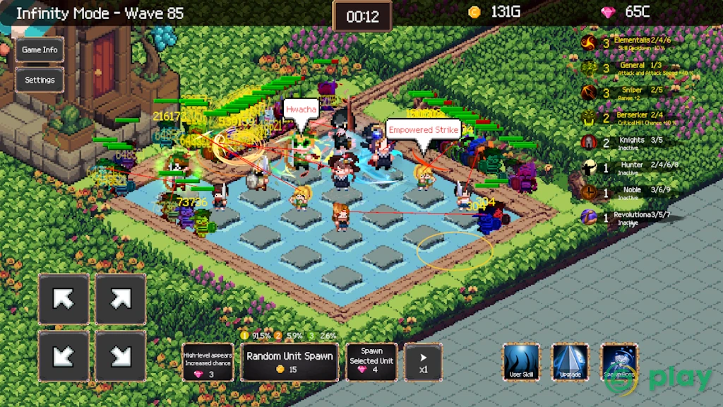 HERO 2048 – Игра защиты слиянием — скриншот 9