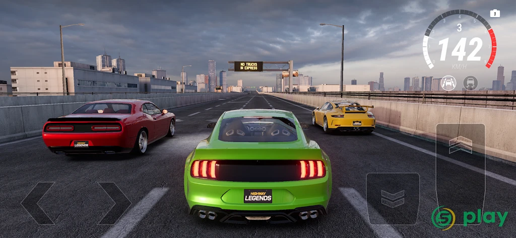 Highway Legends: Автогонки 3D — скриншот 1