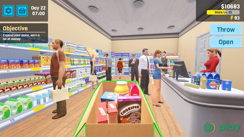 Manage Supermarket Simulator — скриншот 1