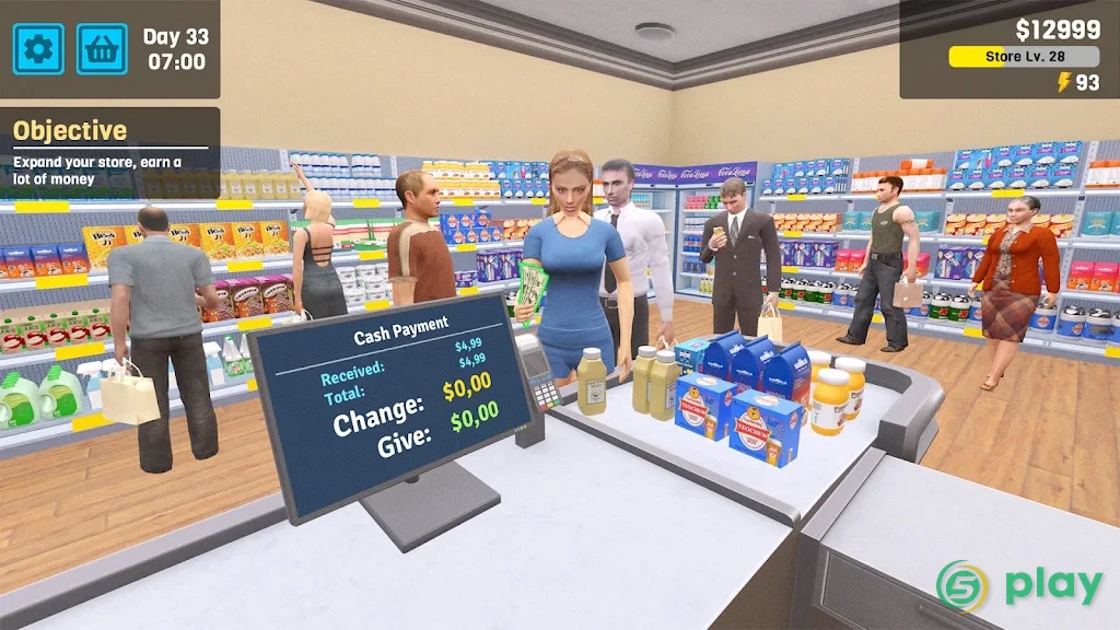 Manage Supermarket Simulator — скриншот 2