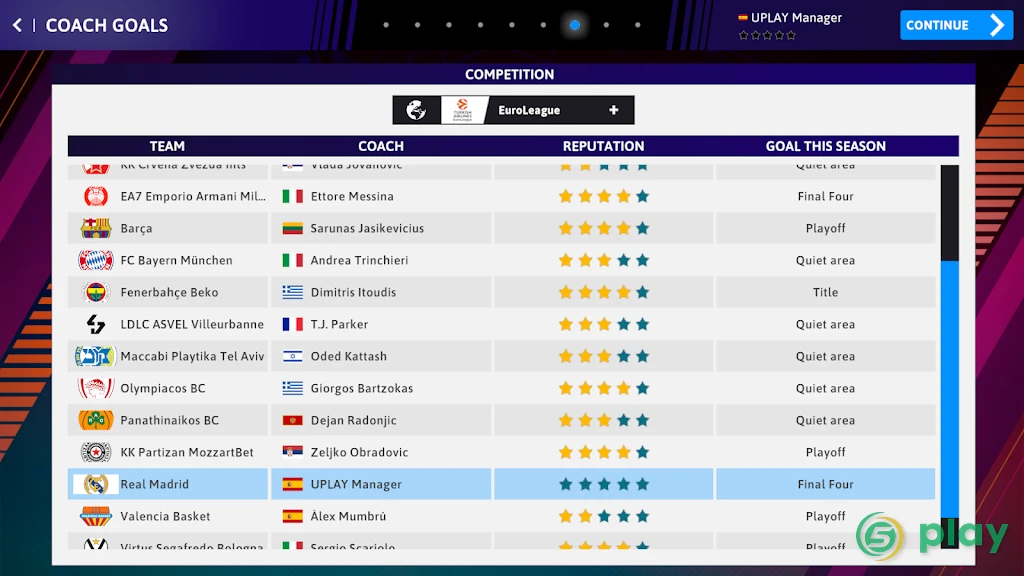 iBasketball Manager 23 — скриншот 5