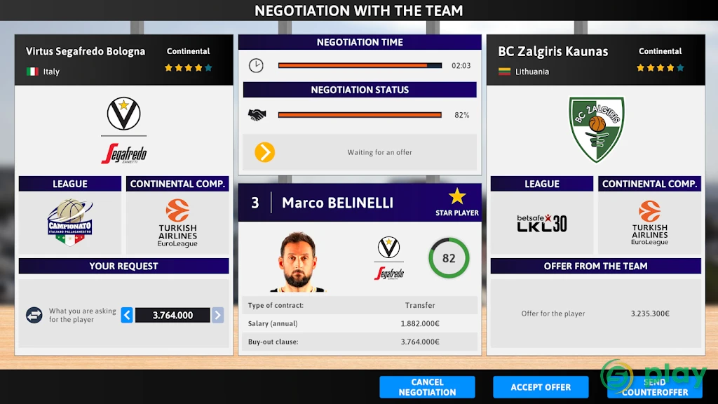 iBasketball Manager 23 — скриншот 7