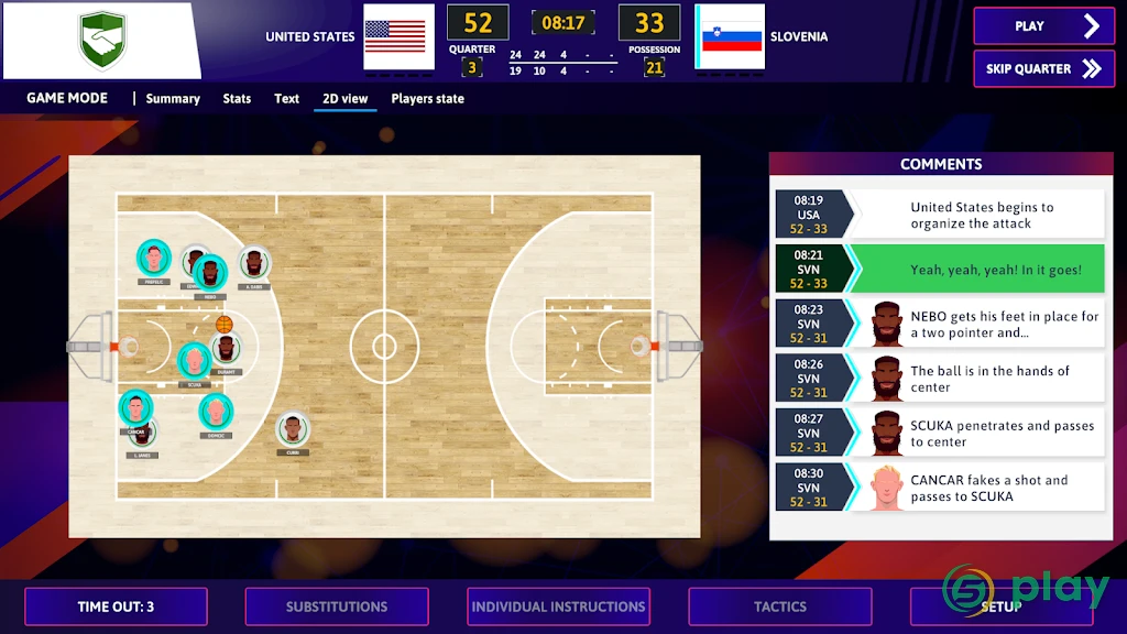iBasketball Manager 26 — скриншот 2