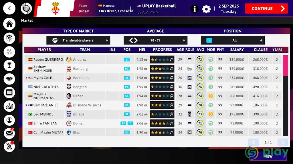 iBasketball Manager 26 — скриншот 6