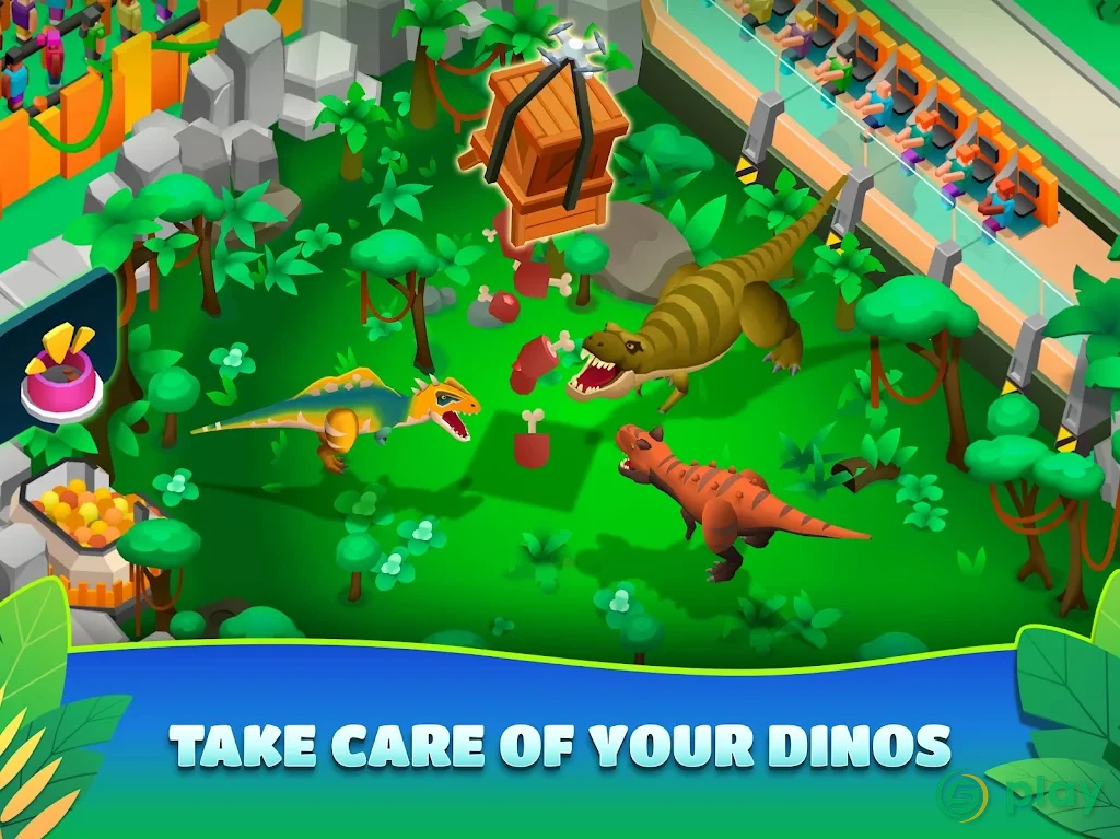 Idle Dinosaur Park Tycoon — скриншот 10