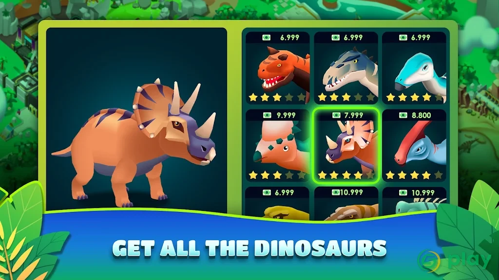 Idle Dinosaur Park Tycoon — скриншот 3