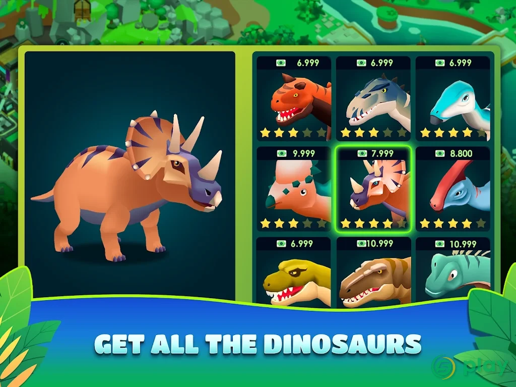 Idle Dinosaur Park Tycoon — скриншот 9