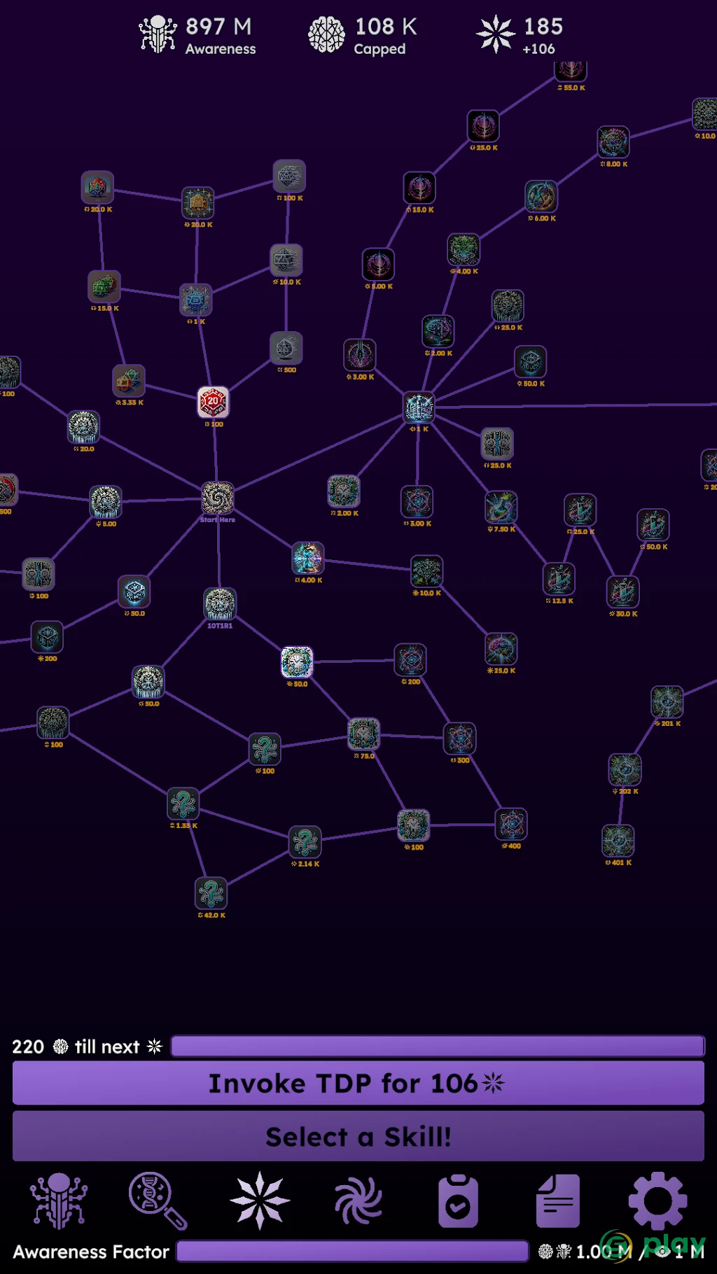 Idle Dyson Swarm: Нанит — скриншот 7