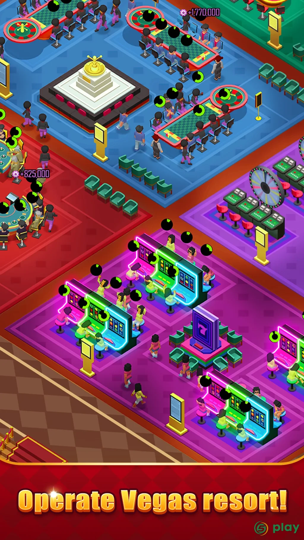 Idle Vegas Resort – Магнат — скриншот 3