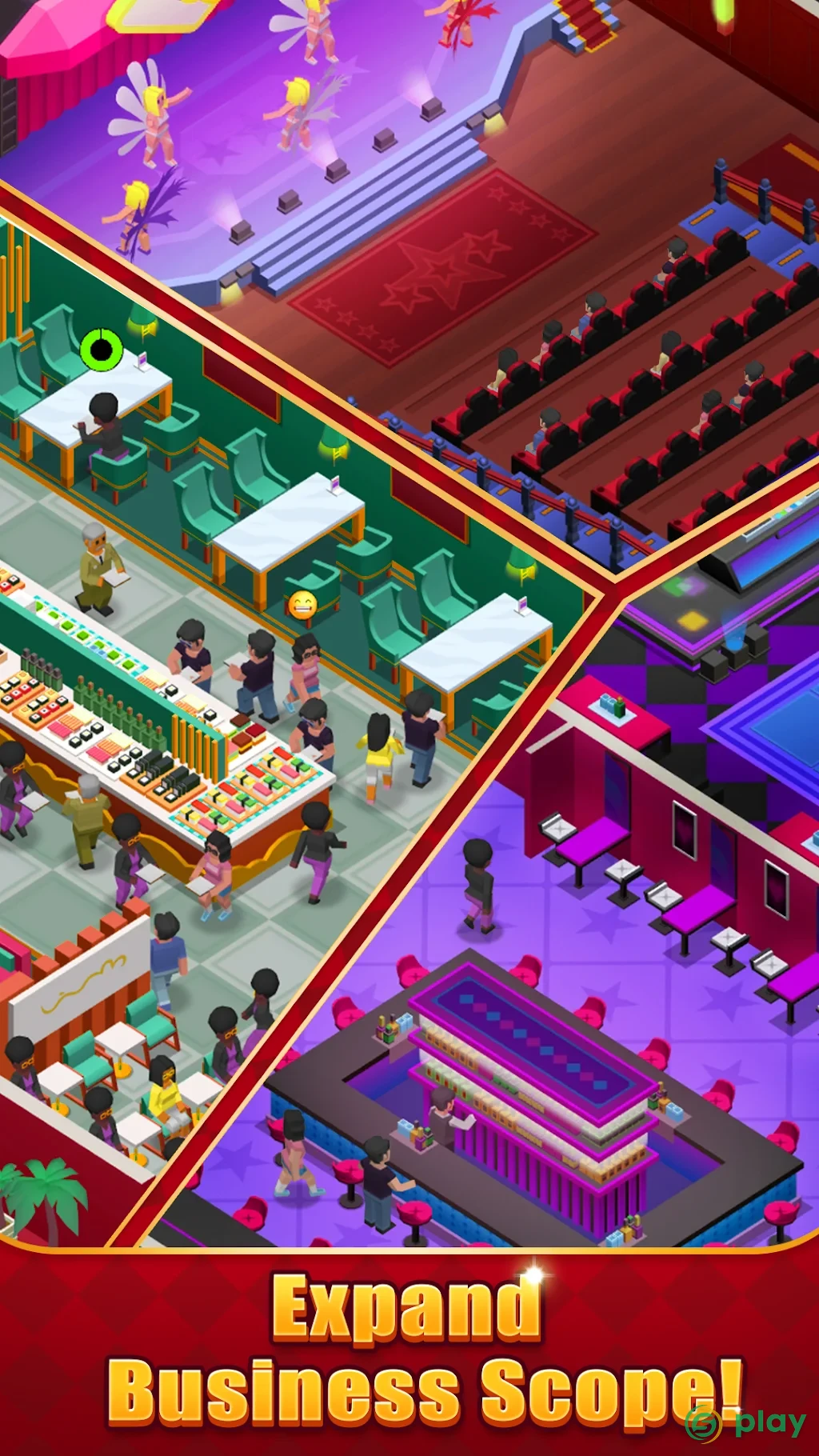 Idle Vegas Resort – Магнат — скриншот 5