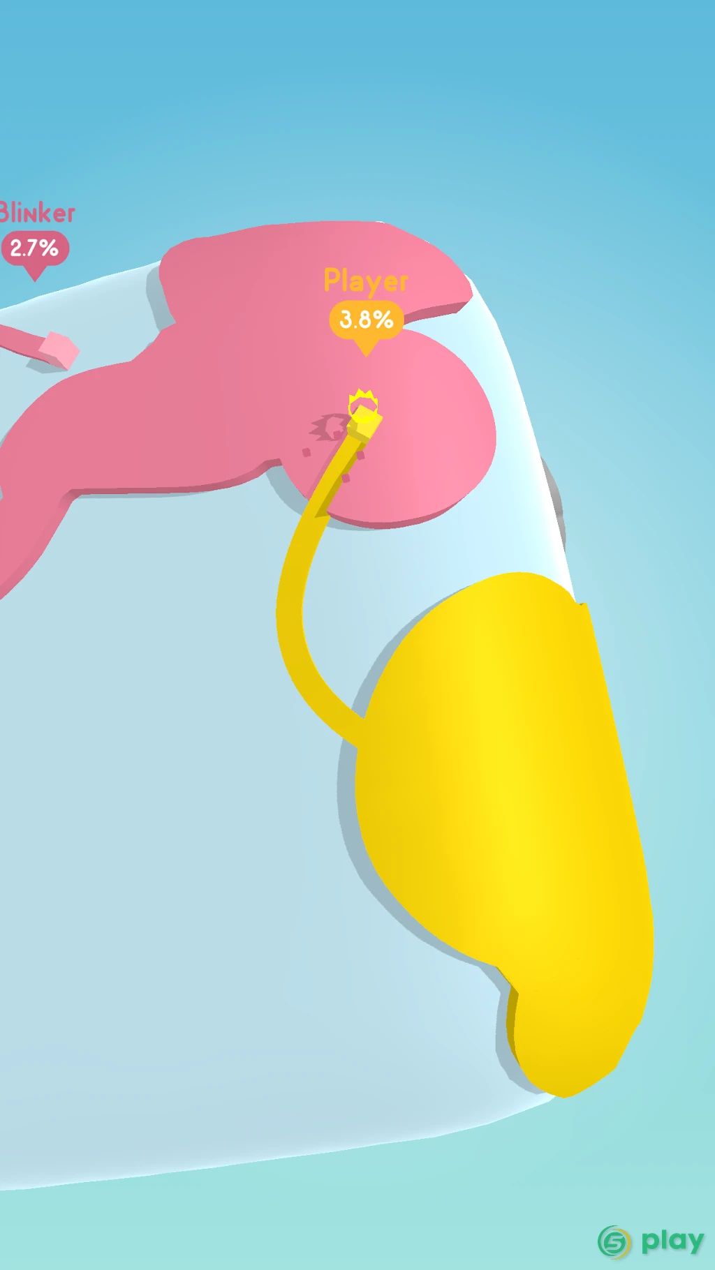 Paper.io 3D — скриншот 1