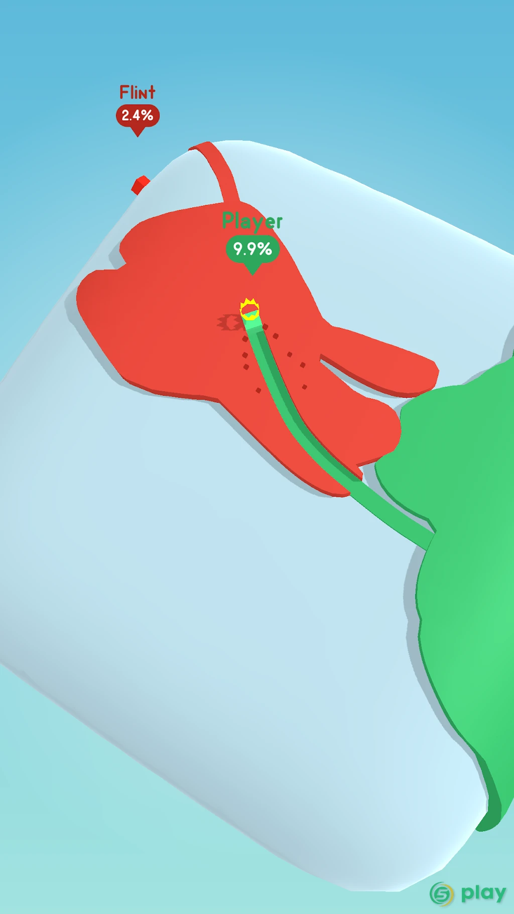 Paper.io 3D — скриншот 3