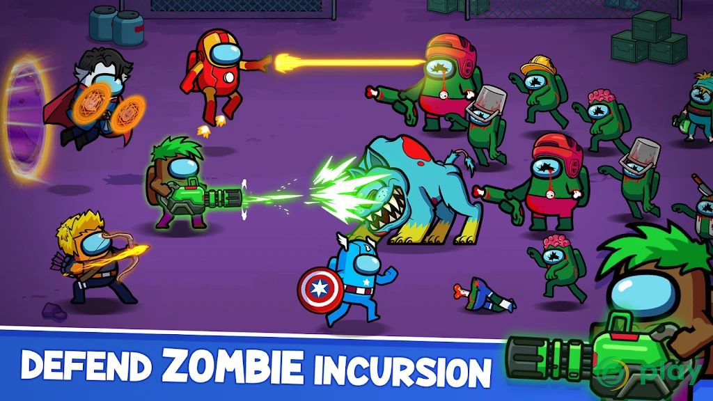 Impostor vs Zombie 2: Судный день — скриншот 2