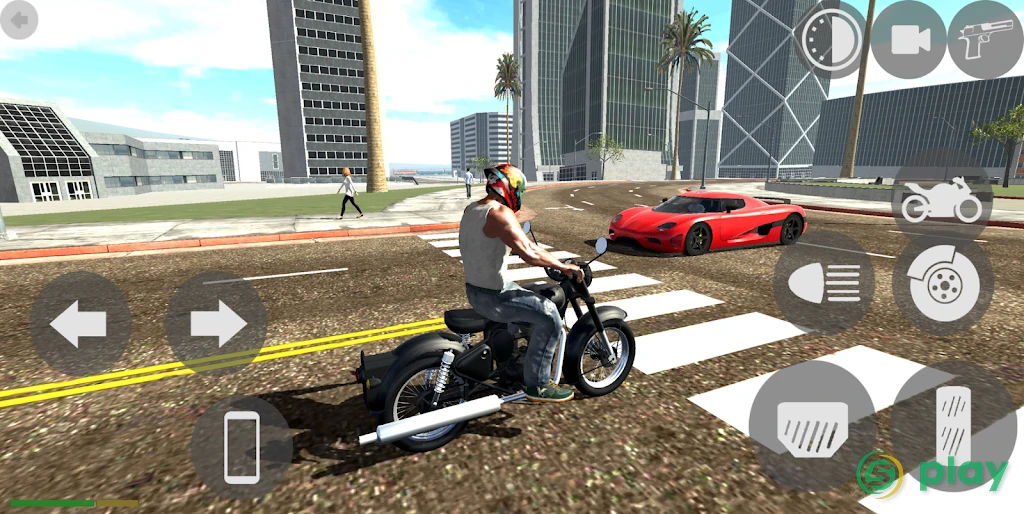 Indian Bikes Driving 3D — скриншот 4