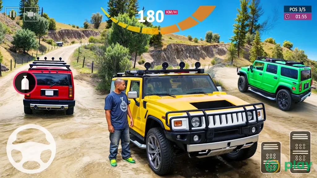 Симулятор джипа Hummer — скриншот 1