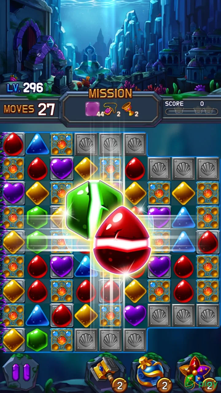 Jewel Water World — скриншот 1