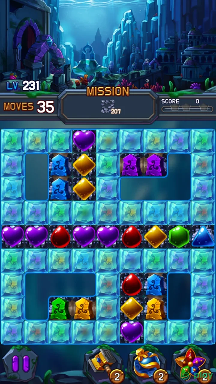 Jewel Water World — скриншот 2