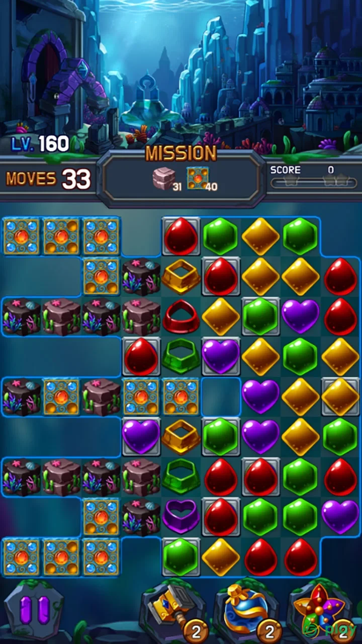 Jewel Water World — скриншот 3