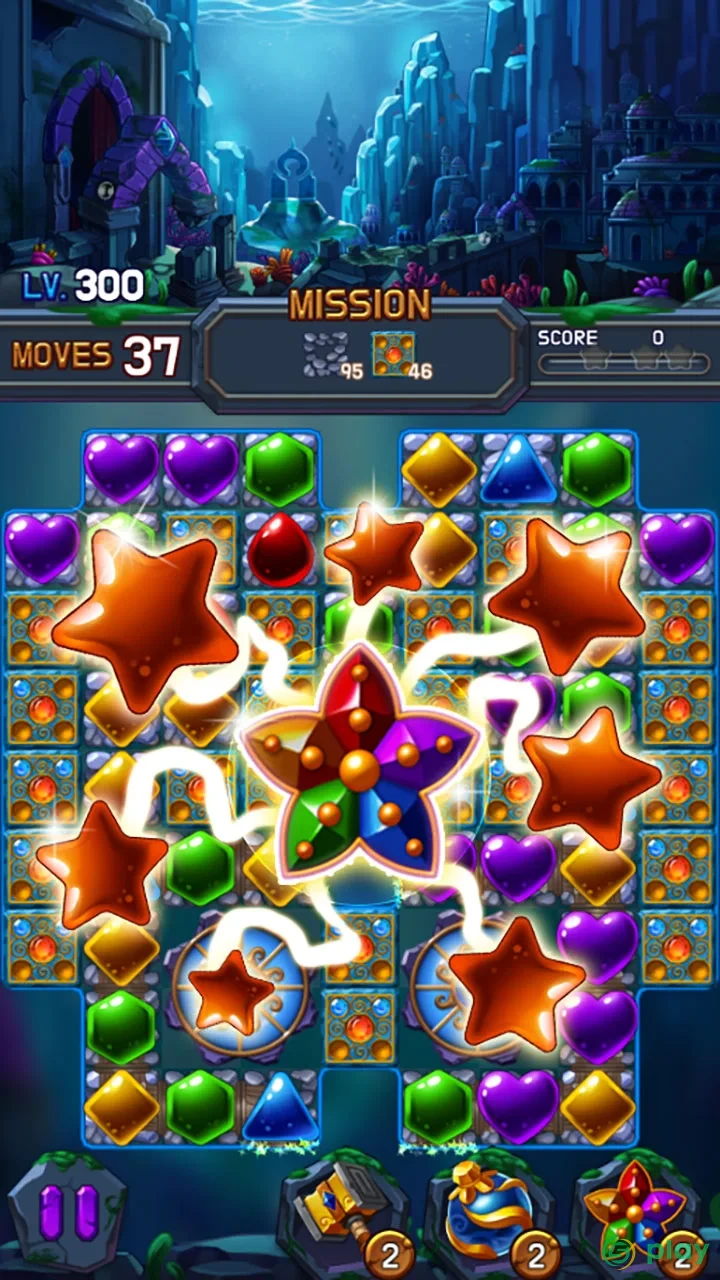 Jewel Water World — скриншот 4
