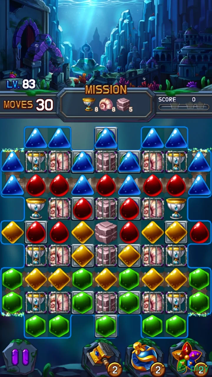 Jewel Water World — скриншот 5